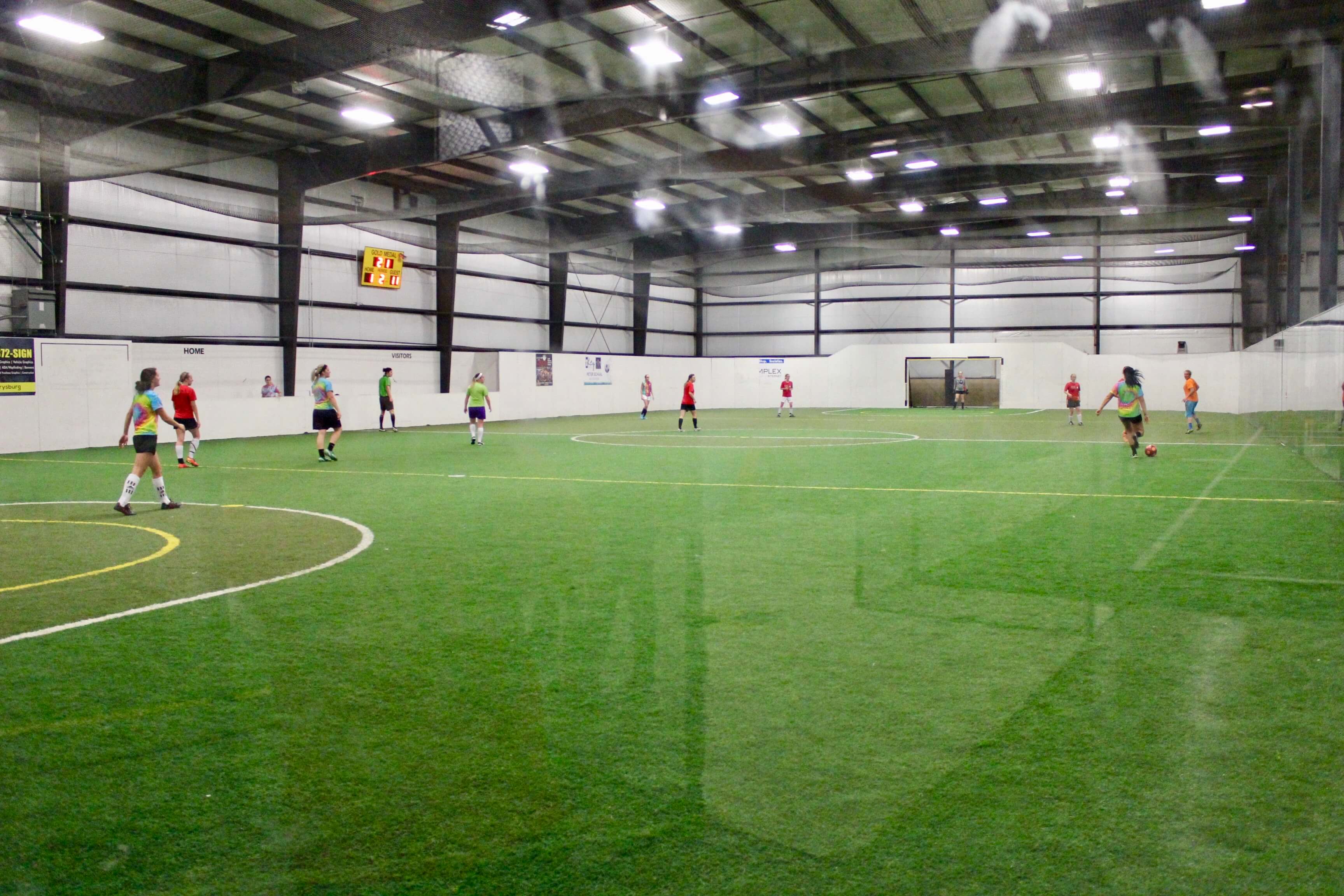 indoor soccer dome